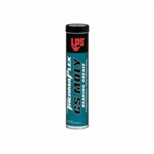 LPS® 70814 ThermaPlex® CS Moly Bearing Grease, 14.1 oz Cartridge, Paste, Gray/Black, 0 to 425 deg F